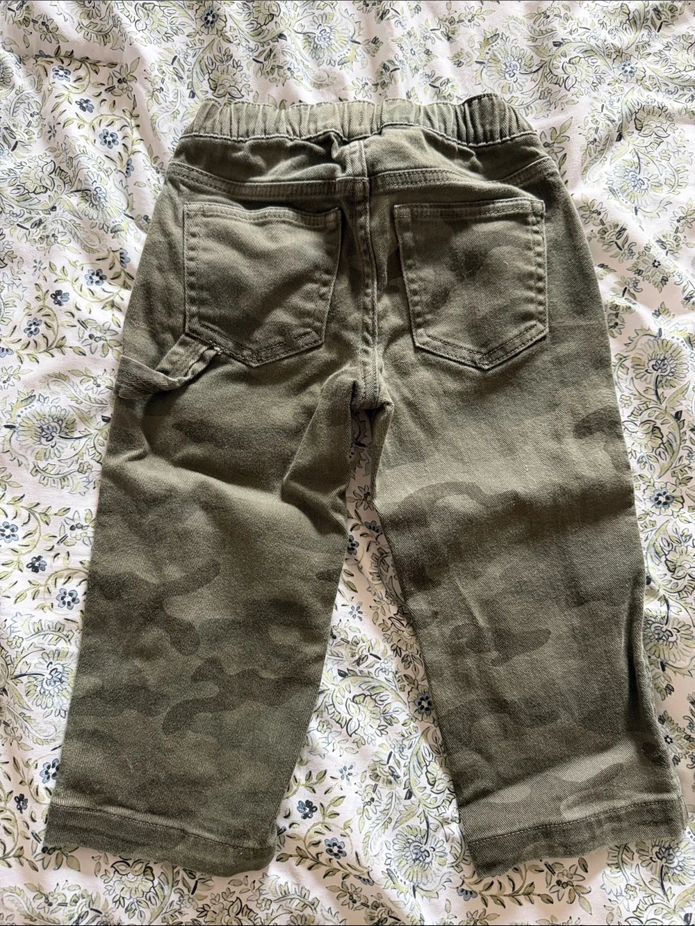 GAP Olive Camo Jogger Pants for Kids